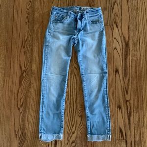 AG cropped skinny jeans